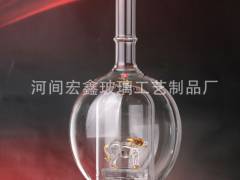 玻璃酒瓶凝固东方礼韵，匠心工艺雕琢时光琼浆